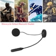 thumbnail image 3 of Speravity Casco de motocicleta con carga USB, auriculares ajustables HiFi, llamada manos libres, recargable, compatible con Bluetooth, accesorios para Gafas de moto Speravity VI016808-00B, 3 of 6
