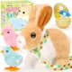 thumbnail image 1 of Juguete de peluche con forma de conejito de Pascua interactivo para niños, 1 of 7