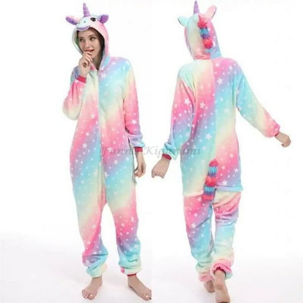 Monos divertidos Kigurumi con dibujos de aguacate para mujer y hombre pijamas con capucha de una pieza disfraces calidos de lana para Halloween y Navidad Walmart en linea