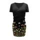 thumbnail image 5 of Vestidos Para Mujeres Vestidos Casuales Club Erógeno Nudos Cruzados Manga Corta Conjuntos Básicos de 2 Piezas Crop Top Falda Conjunto Odeerbi ODB164801, 5 of 5