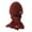 Wine Red, variant on harmtty 2Pcs/Set Children Hat Scarf Set Bow Knitted Hood Windproof Neck Scarf Set Thickened Soft Warm Cozy Autumn Winter Wear