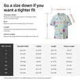 thumbnail image 5 of Disketp Men's Hawaiian Happy Easter Print Shirts Button Down Holiday Beach Shirts-Large, 5 of 5