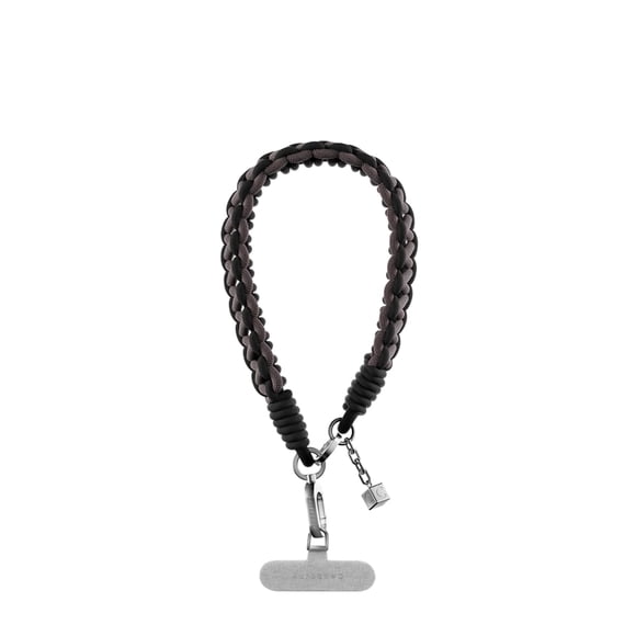 Correa de Muñeca DOBLE con Cuerda y Tarjeta CASETiFY - Negra