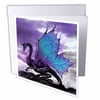3dRose Fairytale Dragon, Greeting Cards, 6 x 6 inches, set of 12