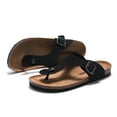thumbnail image 4 of Women's Buckle Footbed Sandals shikongkuajing, 4 of 8