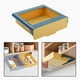 thumbnail image 4 of Gaveta extraíble debajo del gabinete para especias con cinta autoadhesiva Azul amarillo S Baoblaze cajón de especias, 4 of 8