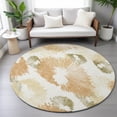 thumbnail image 4 of Dalyn Rugs Machine Washable Indoor/Outdoor Chantille ACN2132 Coral 8' x 8' Round Rug, 4 of 7