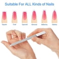 thumbnail image 2 of Lima De Uñas De Acero Inoxidable, Lima De Uñas De Doble Cara, Lima De Metal, Lima De Uñas, Uñas De Los Pies, Limas De Manicura Para Salón Y Hogar, 2 of 6