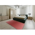 thumbnail image 5 of Ahgly Company Machine Washable Indoor Rectangle Transitional Red Area Rugs, 8' x 10', 5 of 7