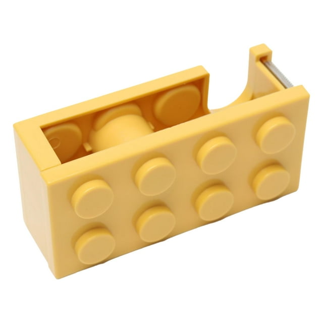 <p>Desk Tape Holder, Stylish Reliable Building Block Shape PP Material Cute Desk Tape Dispenser For Office</p>