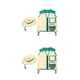 thumbnail image 4 of Vogacara Niños Insect Explorer Chaleco Sombrero Kit Acampar al aire libre Pesca Disfraces de aventura Fiesta escolar Niños Niñas Traje con múltiples Verde 2piezas Vogacara CBP192134, 4 of 6