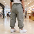 thumbnail image 5 of JCCXIN Toddler Kids Girls School Pants Casual Baggy Cartoon Rabbit Appliques Ankle-Tied Pants With Pockets Lightweight Outdoor Summer Everyday Wear Lovely Party Bottoms,Green,5-6 Years, 5 of 6