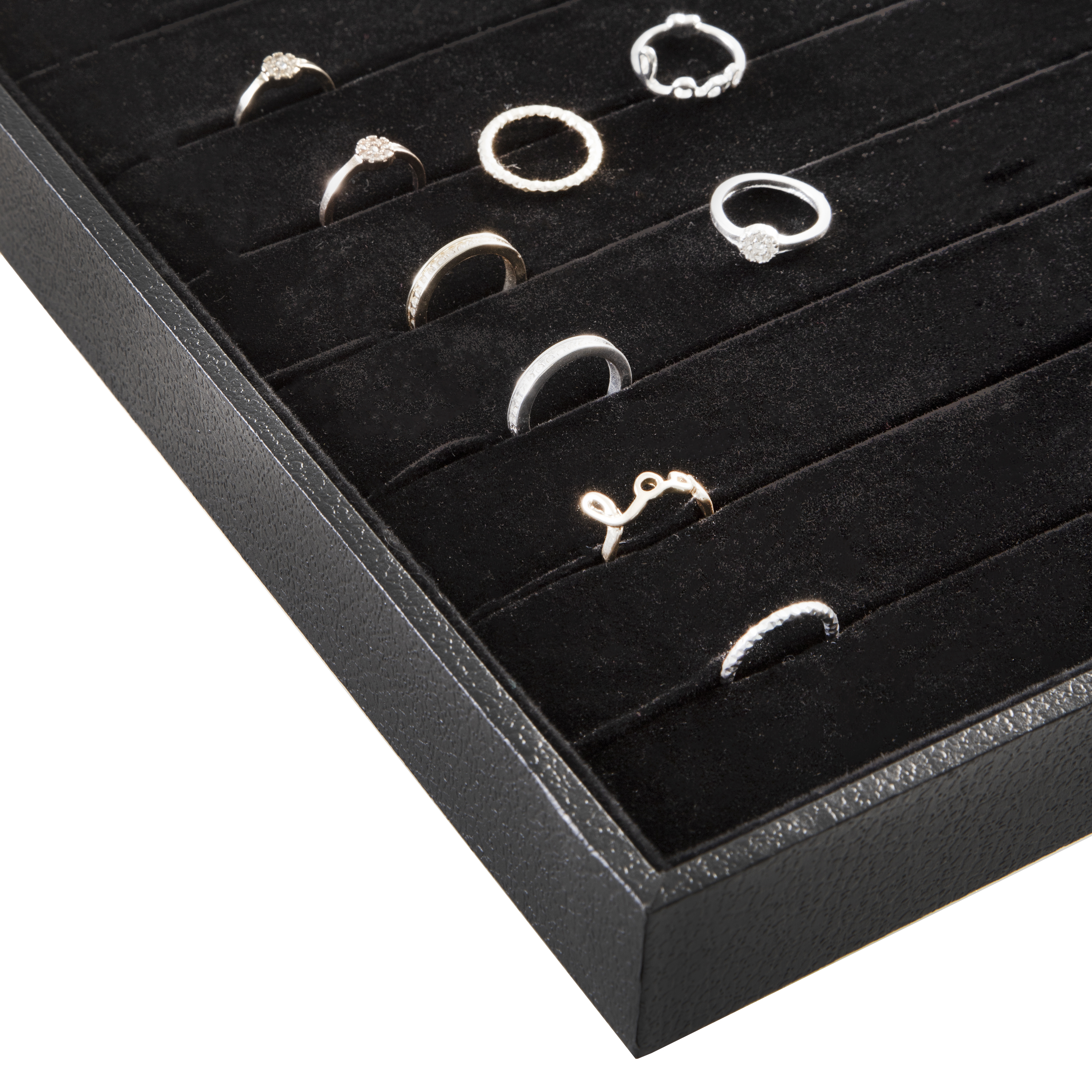 Black Velvet Ring Display Tray by Bead Landing™ - image 3 of 6