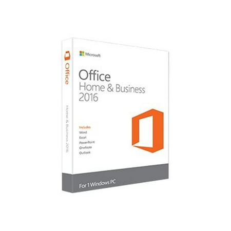 Microsoft Office Home and Business 2016 - Box pack - 1 PC - medialess - Win - English - North America