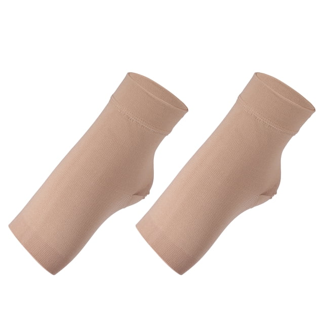 Manga de Compresión de Tobillo Unique Bargains Beige Talla XL