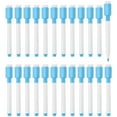 thumbnail image 1 of Uxcell Whiteboard Pen, 0.5-1mm Fine Tip Dry Erase Light Blue White Board Markers, 24Pcs, 1 of 6