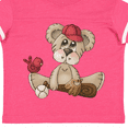 thumbnail image 4 of Inktastic Baseball Teddy Bear Boys Toddler T-Shirt, 4 of 5