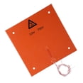 thumbnail image 4 of Accesorios para impresora 3D Almohadilla térmica de silicona para cama caliente 220 V 750 W Perforadora de 310 x 310 mm, 4 of 12