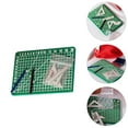 thumbnail image 3 of Miangastore 5pcs 1:12/1:6 Scale Mini House Miniature Cutting Mat Ruler Set Mini House Decor (Pen is NOT Included), 3 of 8