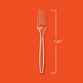 thumbnail image 3 of Hefty Clear Heavy Weight Plastic Forks, 300 Count, 3 of 5