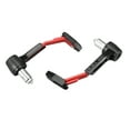 thumbnail image 4 of Pair 7/8" 22mm Motorcycle Brake Lever Guard Handlebar Protector Clutch Protective Red, 4 of 7