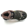 thumbnail image 3 of Boys Winter Shoes Ankle Booties Camoflage Artificial Fur Lined Anti Slip for Outdoor Hiking Shoes, 3 of 7