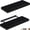 C. Black, variant on XIMEI Floating Shelves for Wall, 16" Set of 2, for Bedroom/Bathroom/Kitchen/Living Room, Black