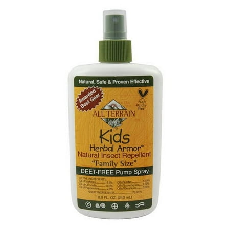 All Terrain All Terrain Herbal Armor Natural Insect Repellent - Kids - Family Sz - 8 Ounce