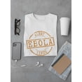 thumbnail image 3 of Alert Ebola Virus Stamp T-Shirt Men -Image by Shutterstock, Male Small, 3 of 4