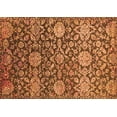 thumbnail image 1 of Ahgly Company Indoor Rectangle Oriental Orange Industrial Area Rugs, 5' x 7', 1 of 4