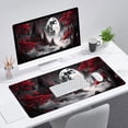 thumbnail image 3 of Red Moon - Extended Gaming Mouse Pad Mat with Stitched Edge Non-Slip Base - 31.5"x11.8" for Office, Home and Laptop, 3 of 5