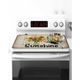 thumbnail image 2 of Vintage American Pastoral Stove Top Covers for Electric Stove, 28'x20'' Sunflowers Bee Farm Glass Ceramic Stove Cover Foldable Rubber Mat Heat Resistant Cooktop Protector for Kitchen, 2 of 8
