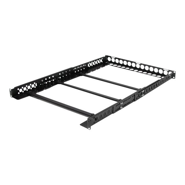 StarTech.com 1U Universal Server Rack Rails 19 Pouces - TAA Compliant Adjustable Depth Server Mounting Rails - Rack Mount Rails (UNIRAILS1U) - rail de Rack - Noir - 1U - 19 Pouces - pour P/N : RK2433BKM, RK2537BKM, RK3236BKF, RK4236BKB, RK4242BK24, RK4242BK30, RKQMCAB12V2