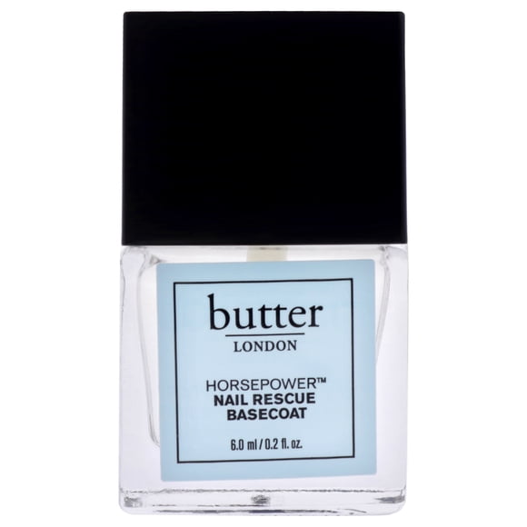 Capa base Horse Power Nail Rescue de Butter London para mujer: tratamiento para uñas de 0,2 oz