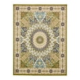 thumbnail image 7 of Unique Loom Narenj Collection Area Rug - Adams (10' x 13' Rectangle Green/Beige), 7 of 7