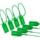 thumbnail image 4 of XmhyTop Sellos de seguridad de plástico Etiquetas a prueba de manipulaciones Bridas con cierre automático Señalización hermética de 250 mm para camión extintor Paquete de 100 (Verde), 4 of 4