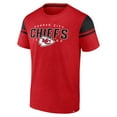 thumbnail image 2 of Men's Fanatics Red Kansas City Chiefs Old School Play Slub T-Shirt, 2 of 3