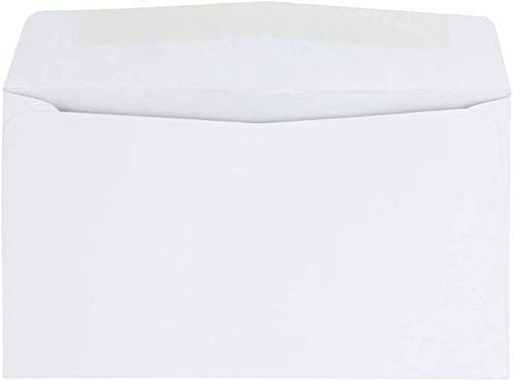 Limited Papers (TM) Regular Mailing and Business Envelopes, White Color, Gummed Seal, 24 Pound, Variety of Sizes and Quantities. (#7 (3.75 x 6.75), 1000)