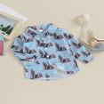 thumbnail image 3 of Chemises pour Garçons Style Western à Imprimé Manches Longues Vêtements pour Tout-Petits Hauts, 3 of 9