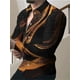thumbnail image 1 of Ropa de hombre, moda casual, material de alta calidad, camisa de traje azul púrpura, talla grande, fiesta de primavera y verano 2024, nueva oferta, 1 of 6