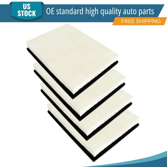 YXPCARS 4PCS Front Engine Air Filter for Ford Escape Bronco Sport Maverick Lincoln Corsair Flexible, New Air Filter Replacement (CA12778)