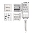 thumbnail image 3 of Fiudx Rallador de Acero Inoxidable, 5 Cuchillas Ajustables, Fácil de Limpiar, Mango Ergonómico, Herramienta para Preparar Alimentos, Esencial En La Cocina, Calidad Duradera., 3 of 6
