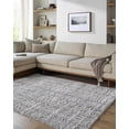 thumbnail image 6 of Hauteloom Brevyn Living Room, Bedroom Area Rug - Bohemian, Transitional - High Pile - Light Gray, Black, Off White - 5'3" x 7', 6 of 6