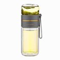 thumbnail image 1 of Double Glass Tea Infuser Bottle Tea With Infuser Portable Tea Bottle For Loose Tea Travel Tea Mug With Ser Dua, 1 of 4