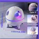 thumbnail image 2 of 1pc 220ML Rechargeable Space Capsule Air Humidifier, USB Ultrasonic Cool Mist Aromatherapy Water Diffuser With Led Light Astronaut, 2 of 5