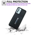thumbnail image 2 of Allytech Detachable Magnetic Wallet Case for Samsung Galaxy A13 4G, 2 in 1 Slim Thin Wallet Case with Credit Card Slots, Shockproof Premium PU Leather Kickstand Cover Case - Black, 2 of 10