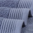 thumbnail image 5 of Zhuge 3 toallas de baño de algodón de fibra larga, supersuaves y muy absorbentes, para ducha, piscina, spa y gimnasio. Uso diario: 34 x 75 cm (gris medio)., 5 of 5