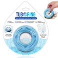 thumbnail image 1 of Protector de desagüe de silicona Hair Catcher TUB RING, 4,7-5,5 cm, 1 of 8