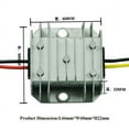 thumbnail image 2 of Phyun Universal (5-32V) To 12V 3A Dc Power Voltage Regulator Stabilizer Converter 12 Volt Power Supply For Car Radio Speaker, 2 of 5