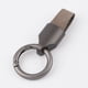 thumbnail image 1 of LLavero de coche de piel de vaca esmerilada, sencillo, ligero, de lujo, para colgar en la cintura, llavero de cuero para mujer, pequeño colgante antipérdida, 1 of 5